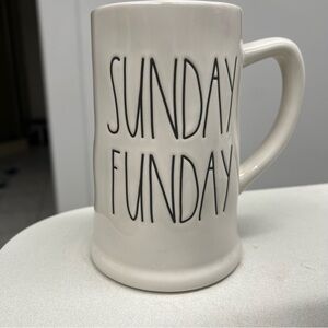 Rae Dunn 'Sunday Funday' Stein Mug - NWOT